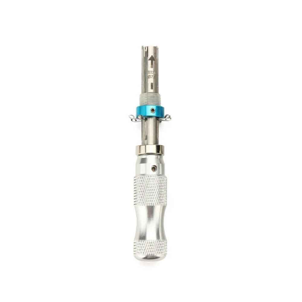 3 PCS Locksmith Tools with Transparent 7 Pin Tubular Lock Cylinder