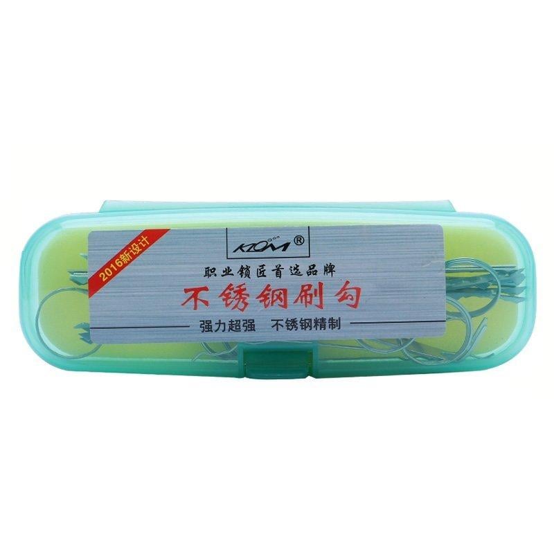 KLOM Lock Picking Kit Finger Rake Picks & Wave Picks