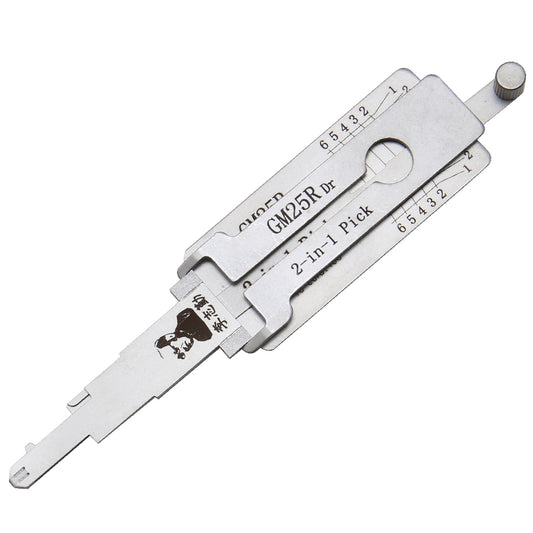 Lishi GM25R 2 in 1 Decoder and Pick for Kenworth, Briggs & Stratton Trucks