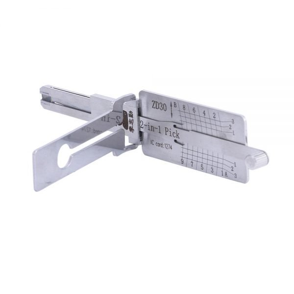 Lishi ZD30 2 in 1 Decoder and Pick for Aprilia, KTM, Ducati & Moto Guzzi Motorbikes