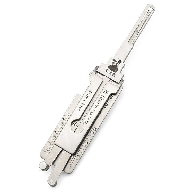 Original Lishi HU101(10) Lock Pick 2 in 1 Decoder and Pick for Ford