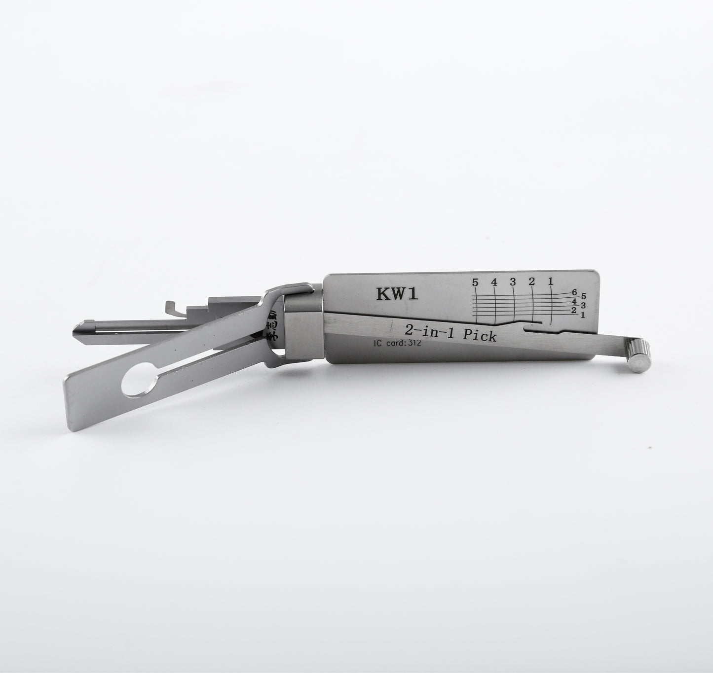 Original Lishi KW1 Lock Pick 2-in-1 Pick for 5-Pin Kwikset Keyway