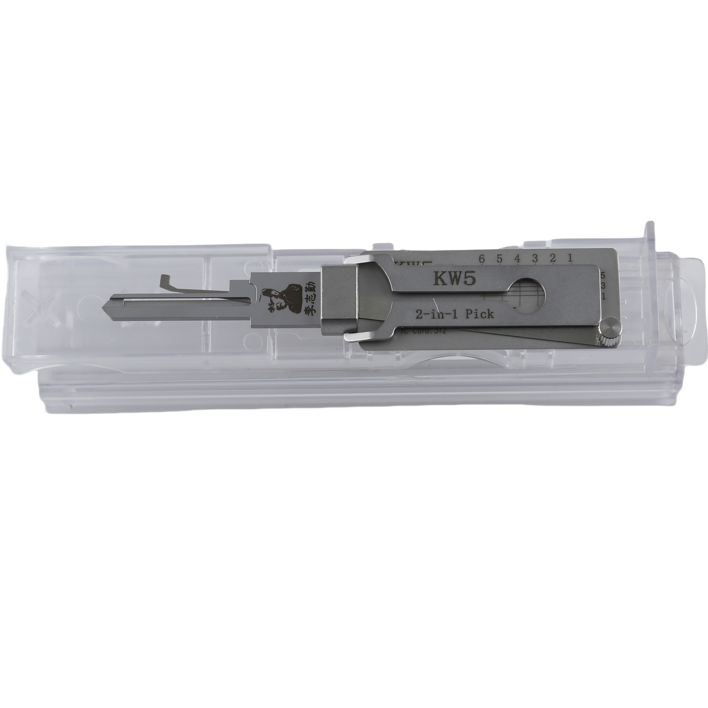 Original Lishi KW5 Lock Pick 2-in-1 Pick for 6-Pin Kwikset Keyway