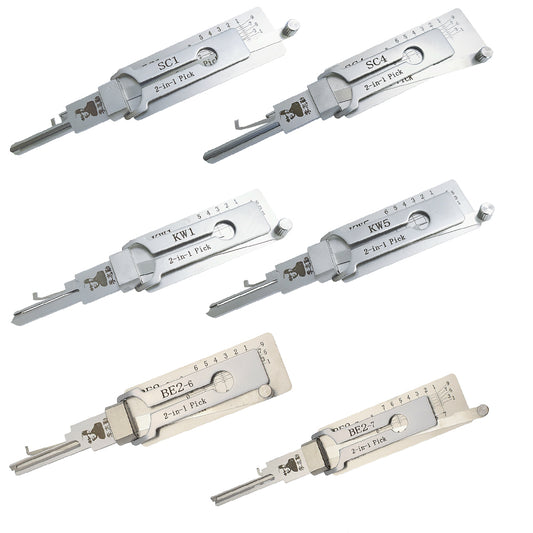 Original Lishi Lock Pick KW1/KW5/SC1/SC4/BE2-6/BE2-7