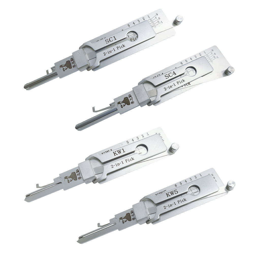 Original Lishi SC1 Lock Pick 2 in 1 Pick for 5-Pin Schlage Keyway