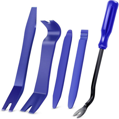 5 PCS Auto Trim Removal Tool Kit for Car Panel & Audio Dashboard Dismantle