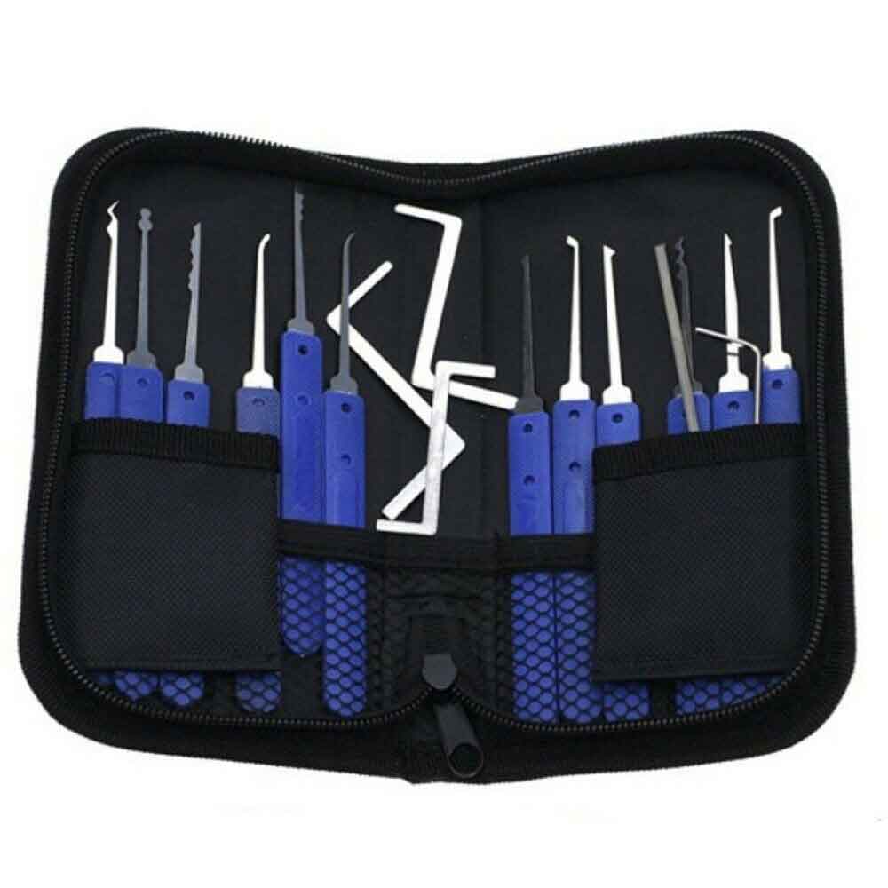 17 Piece Professional Lock Pick Set and Case – Handmadeprom.com