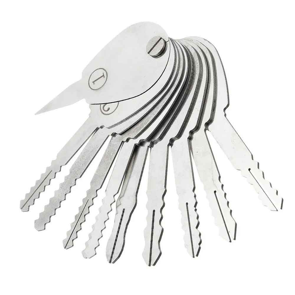 20 PSC Foldable Double Sided Car Lock Pick Keys – Handmadeprom.com