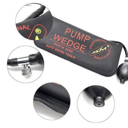 3 PCS KLOM Pump Air Wedge Kit for Car, Auto Airbag Door Opener Lock Pick Set