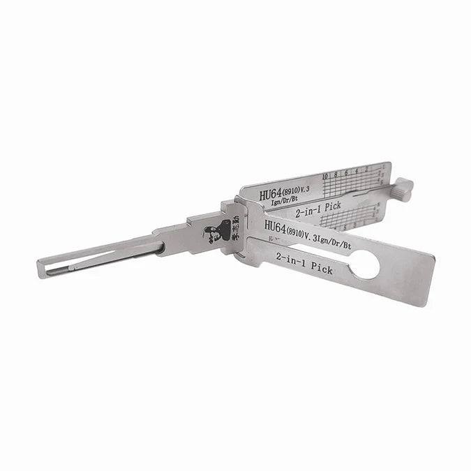 Original Lishi HU64(8910) 2-in-1 Pick and Decoder for Mercedes