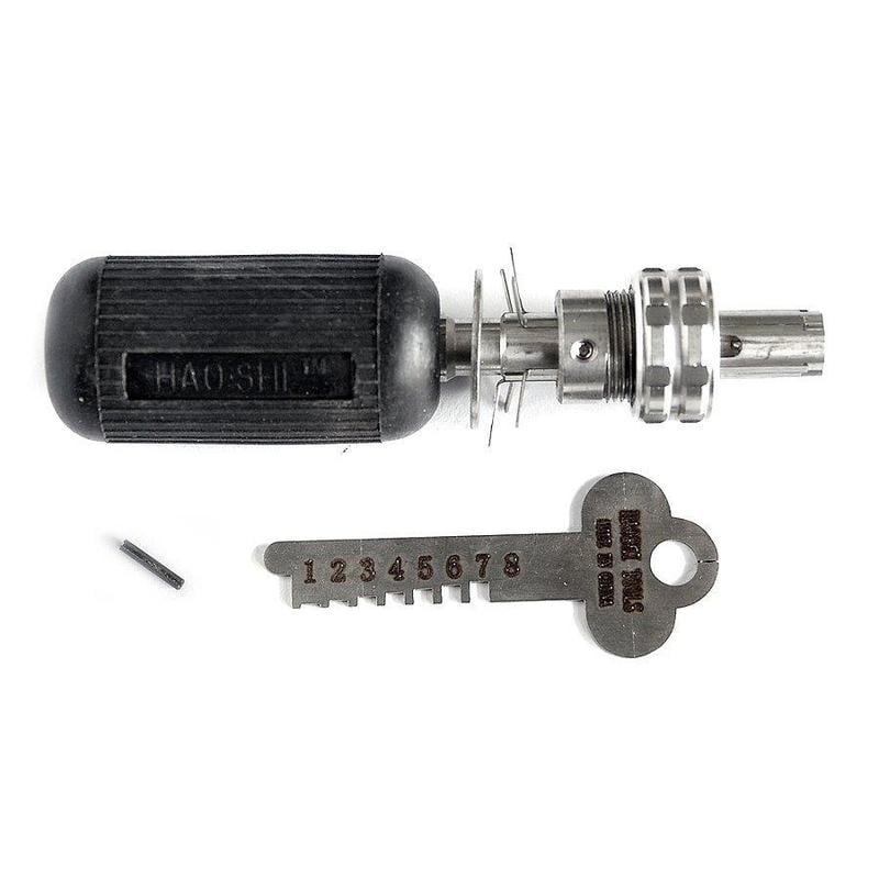Haoshi 7 Pin Tubular Lock Pick Set Locksmith Tools – Handmadeprom.com