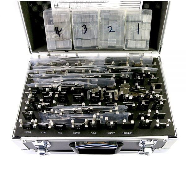 Lishi 2-in-1 Decoder and Pick ÿ 102 Pieces Full Set w/ Storage Case