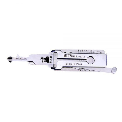 Lishi MIT8 (GM15/GM19/SZ12) 2 in 1 Decoder and Pick