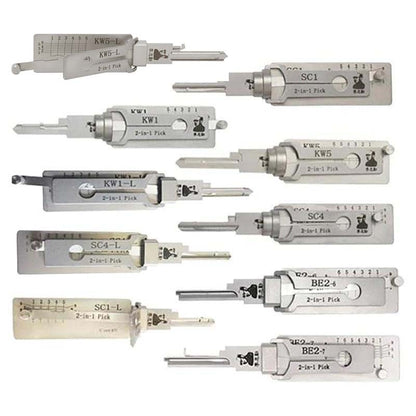 Original Lishi Lock Pick Residential Tools KW1/KW1-L/KW5/KW5-L/SC1/SC1-L/SC4/SC4-L/BE2-6/BE2-7