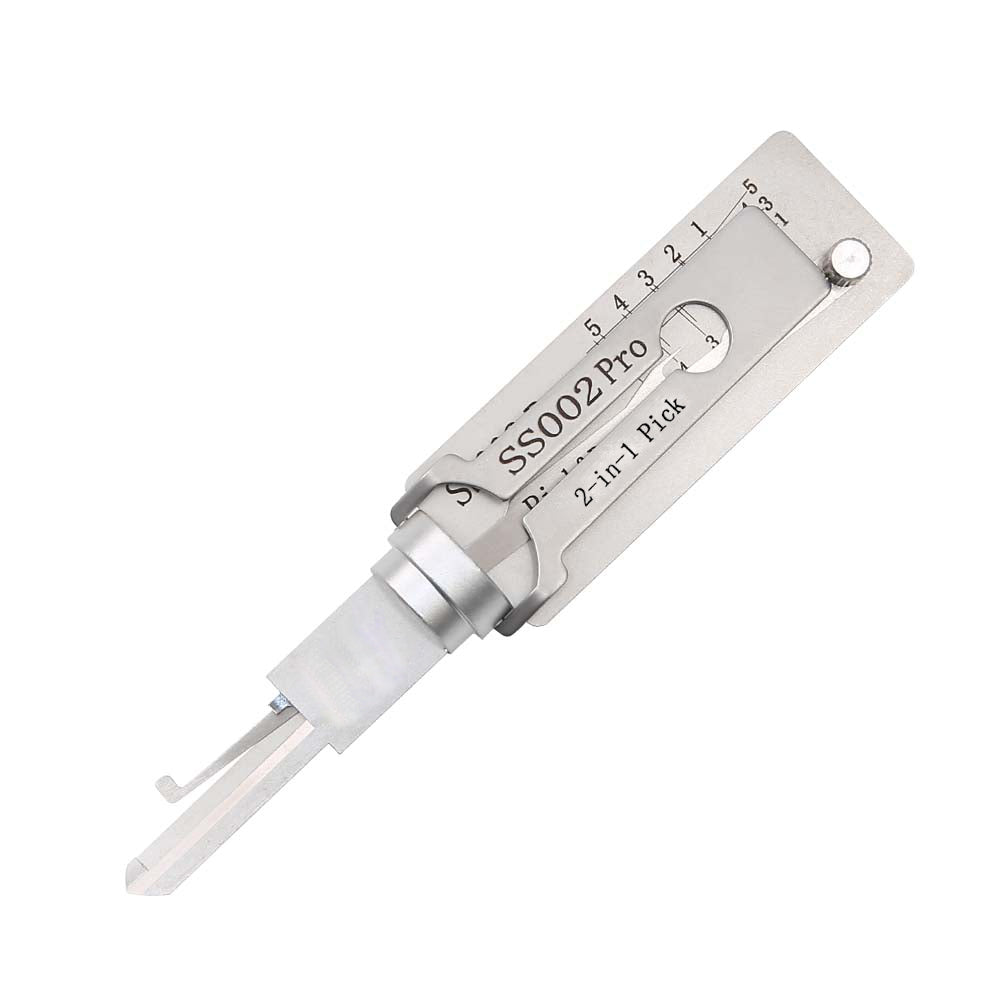 Lishi Style SS002 Pro 2 in 1 Lock Pick Tool and Decoder for S-Groove D ...