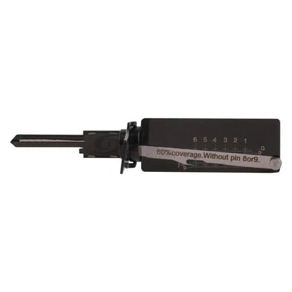 Lishi Style Yale-6B Lock Pick 2-in-1 Pick & Decoder for YALE 6-Pin Euro Lock Cylinder