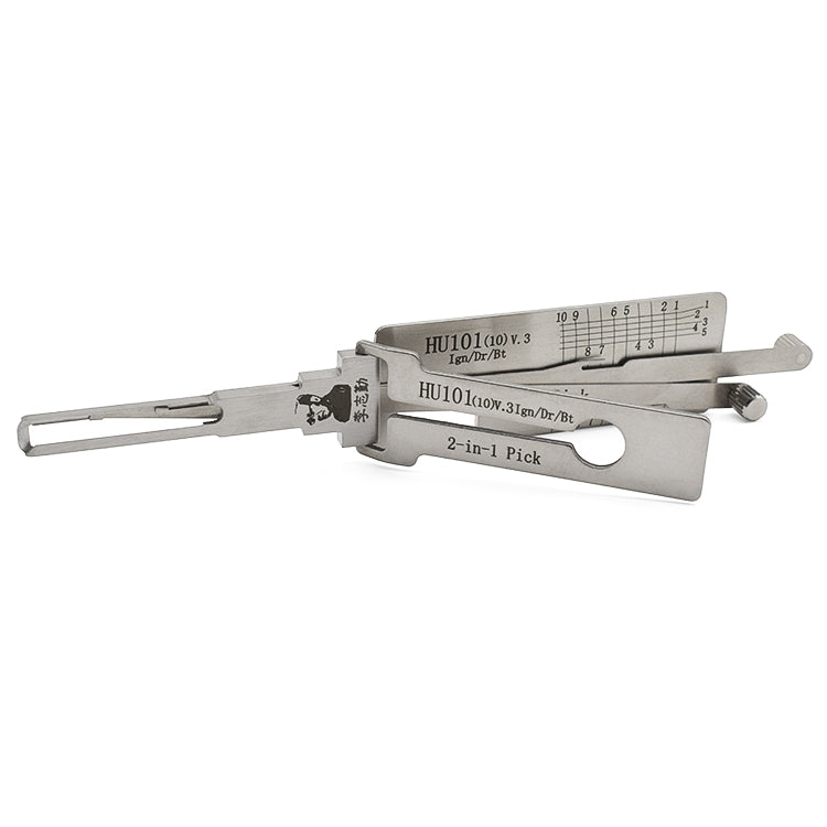 Original Lishi HU101(10) Lock Pick 2 in 1 Decoder and Pick for Ford ...