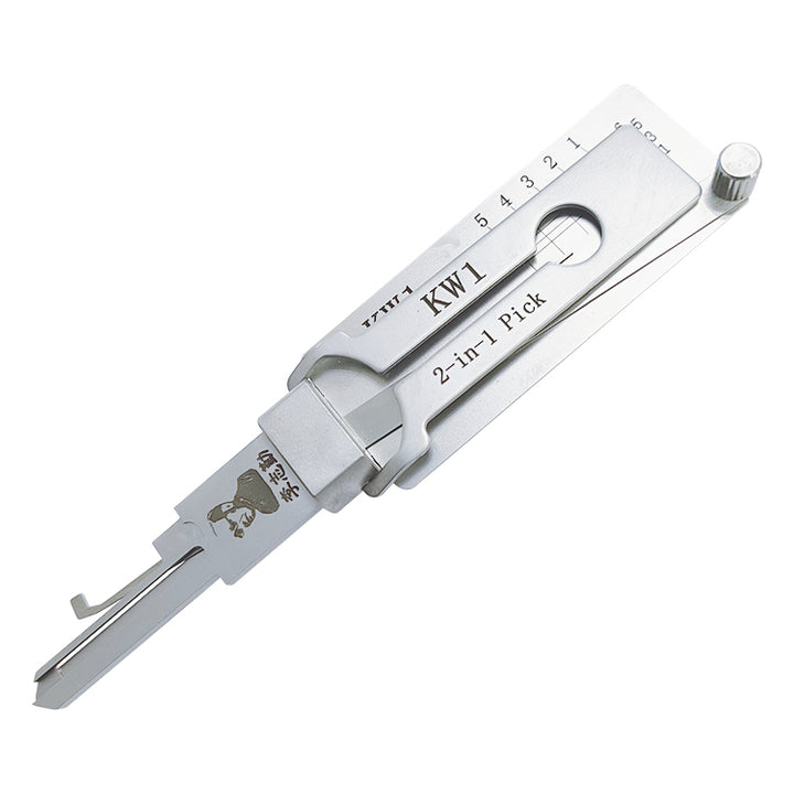 3-delige SS001 SS003 SS003R Lock Pick en Decoder Tool voor civiel deurslot, professionele slotenmaker gereedschap, snelle opener