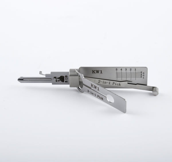 Original Lishi KW1 Lock Pick 2-in-1 Pick for 5-Pin Kwikset Keyway ...