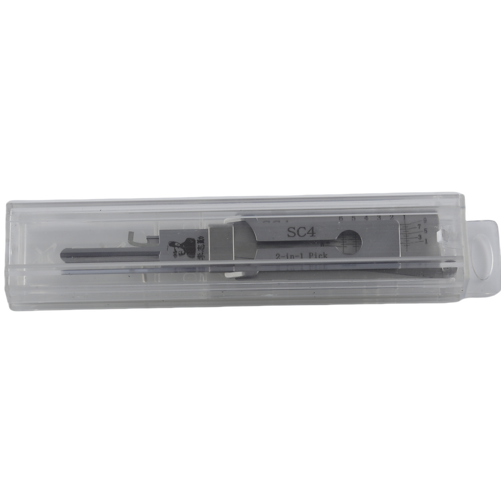 Original Lishi SC4 Lock Pick 2-in-1 Pick for 6-Pin Schlage Keyway ...
