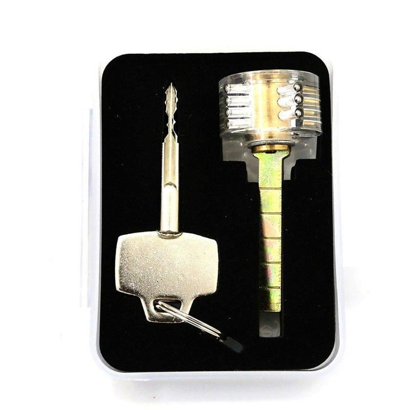 Cruciform Cross Transparent Practice Lock
