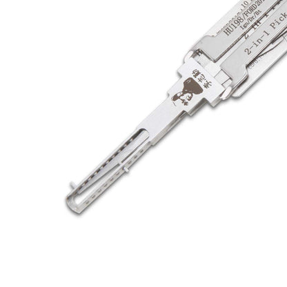 Lishi Ford 2017 HU198 2 in 1 Decoder and Pick for Ford