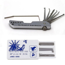 Locksmith Jackknife Folding Lock Picking Kit